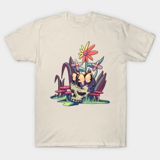 Egg on The Skull head T-Shirt